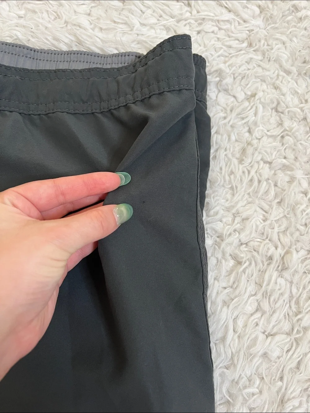 Merona Swim Trunks Gray Men's Beach Ocean Size XL